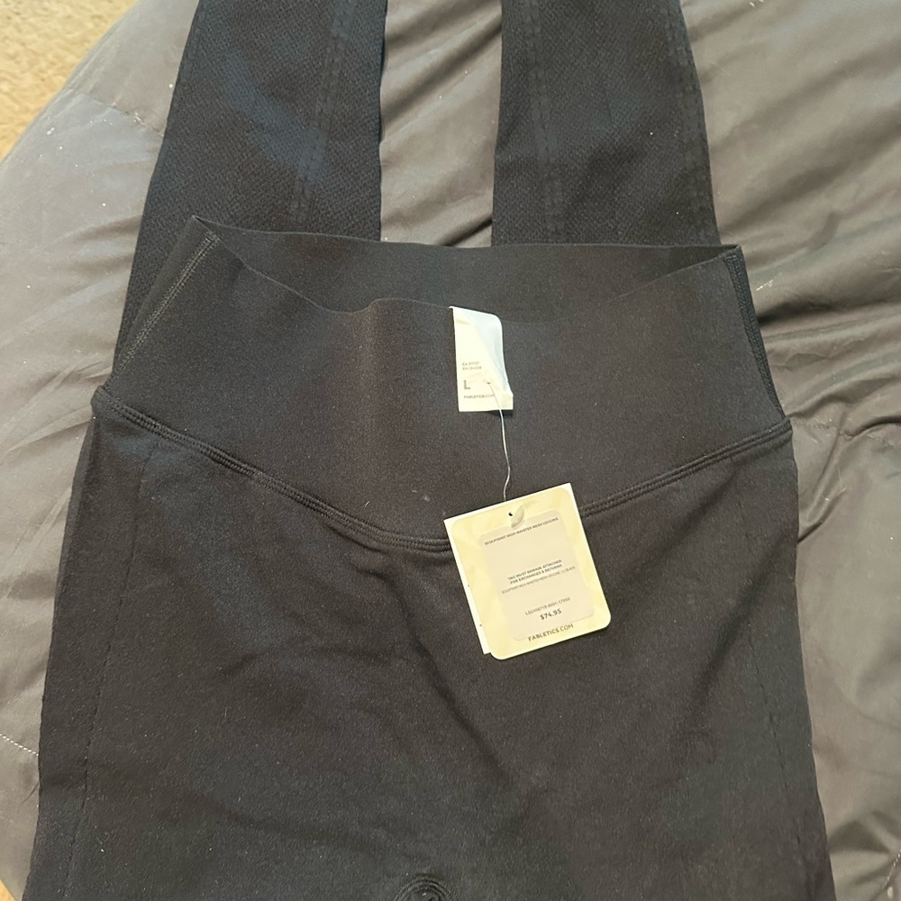 Fabletics Black High-Waisted Leggings